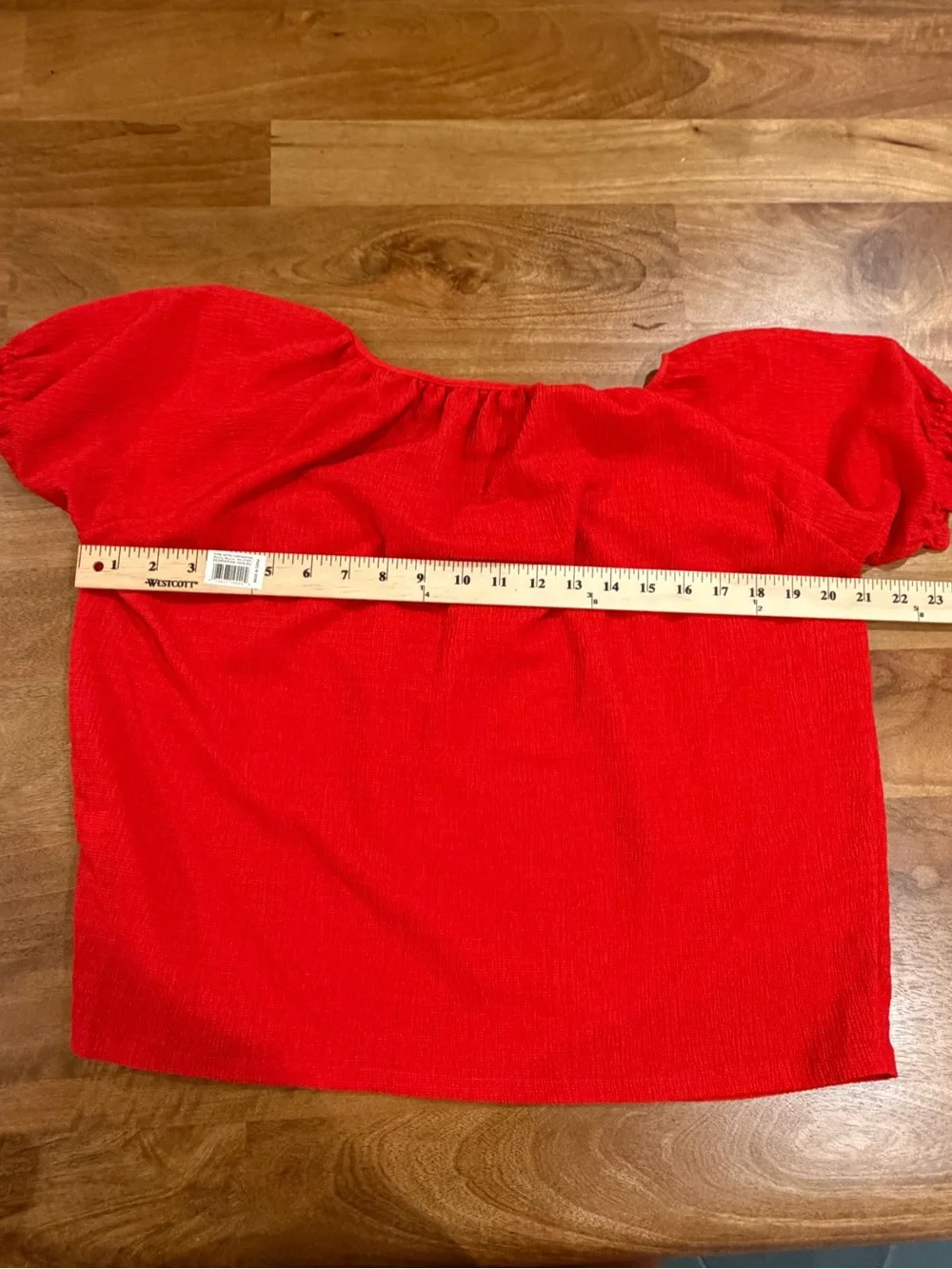 Madewell bright red